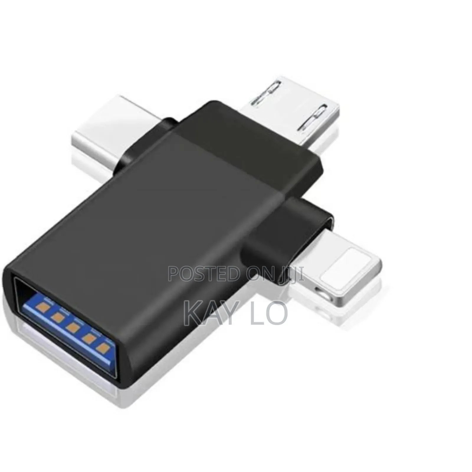 3 In 1 Otg Adapter