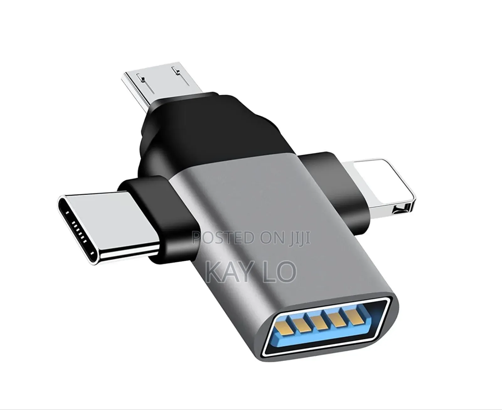 3 In 1 Otg Adapter