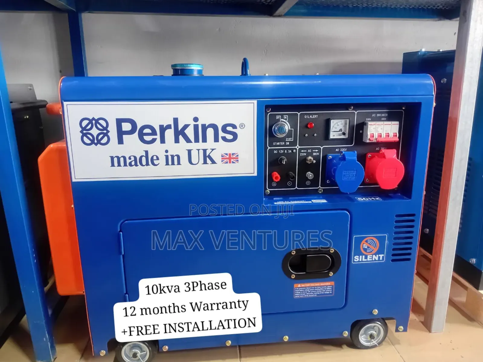 High-Tech 3 Phase 10kva Diesel Perkins 3phase Generator