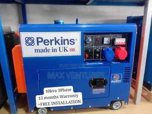 High-Tech 3 Phase 10kva Diesel Perkins 3phase Generator