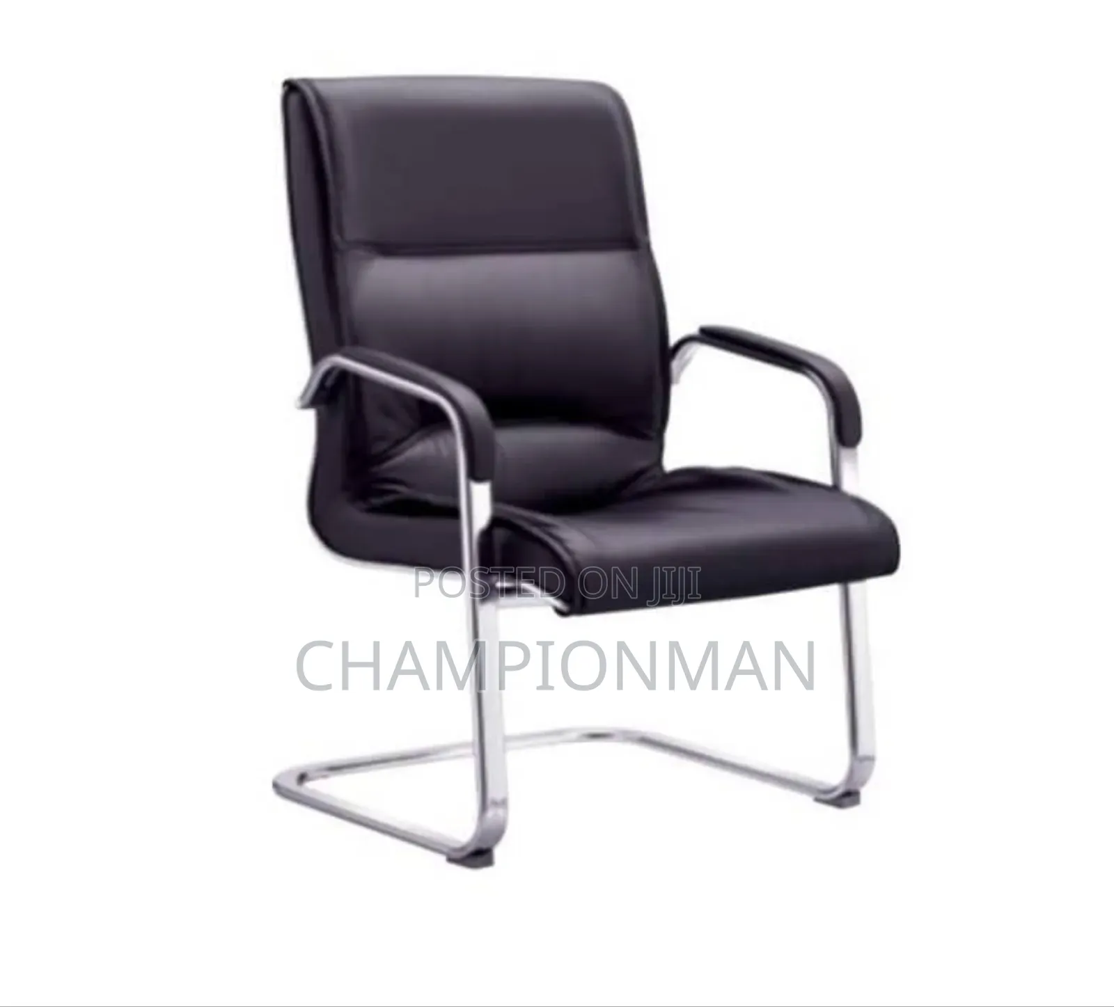 Leather Visitors Chair