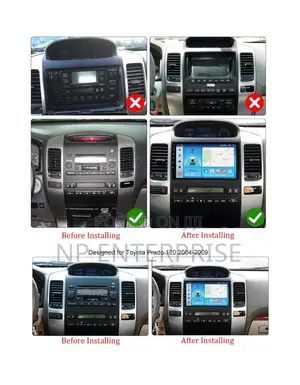 Toyota Land Cruiser Prado 2004-2009 Android Tape
