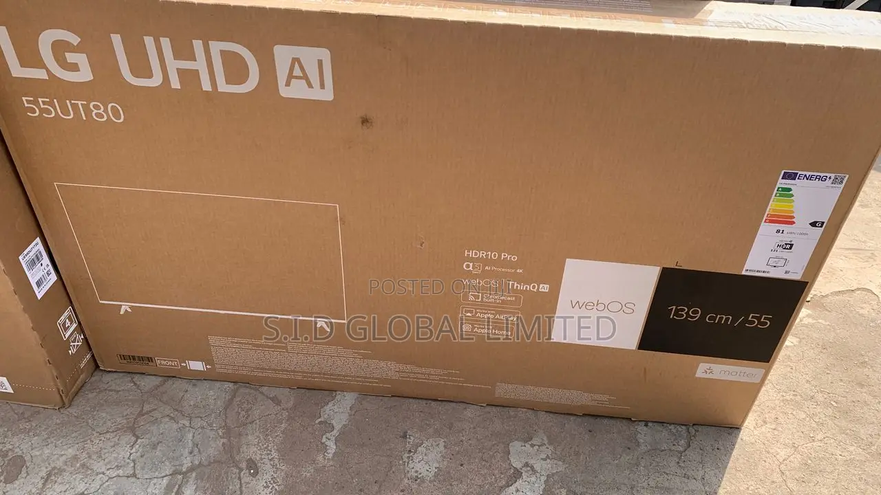 Lg 139cm 55 Lg Uhd Ai Ut80 Smart Tv