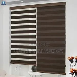 Dark Brown Window Blinds Available