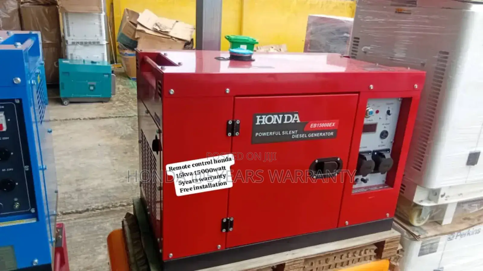 Power Surge Honda 15kva 15000watt Generator Remote Start