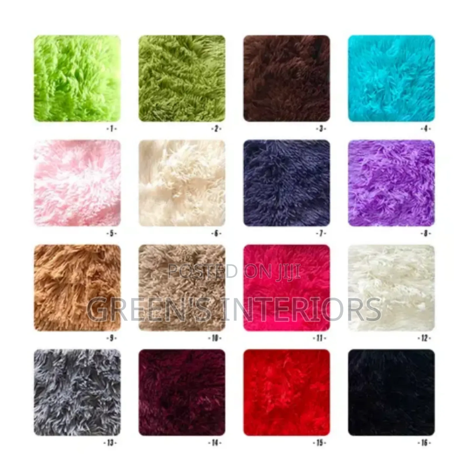 Beautiful Normal Weight Fluffy Carpet Available