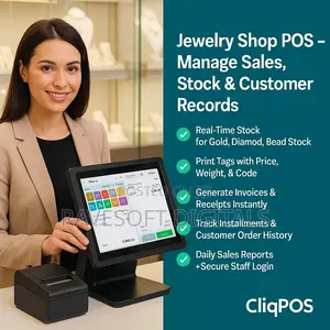 Jewelry Shop Pos – Manage Sales, Stock Customer Records