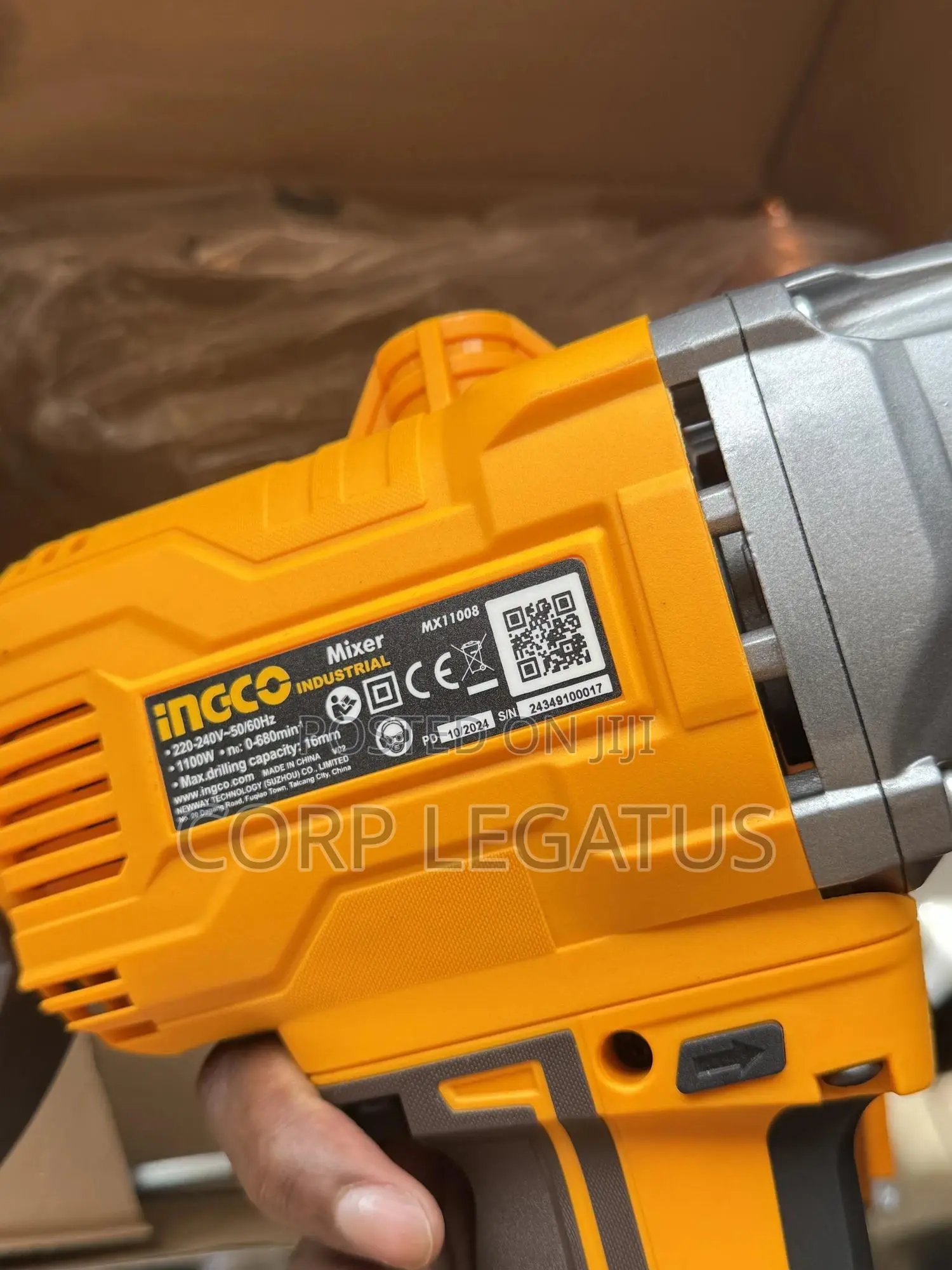 Ingco 1100w Electric Drill/ Mixer