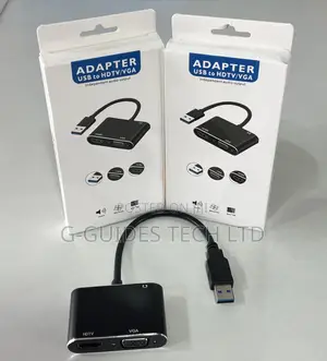 Usb 3.0 to Hdmi and Vga Adapter, Usb to Vga/Hdmi Converter