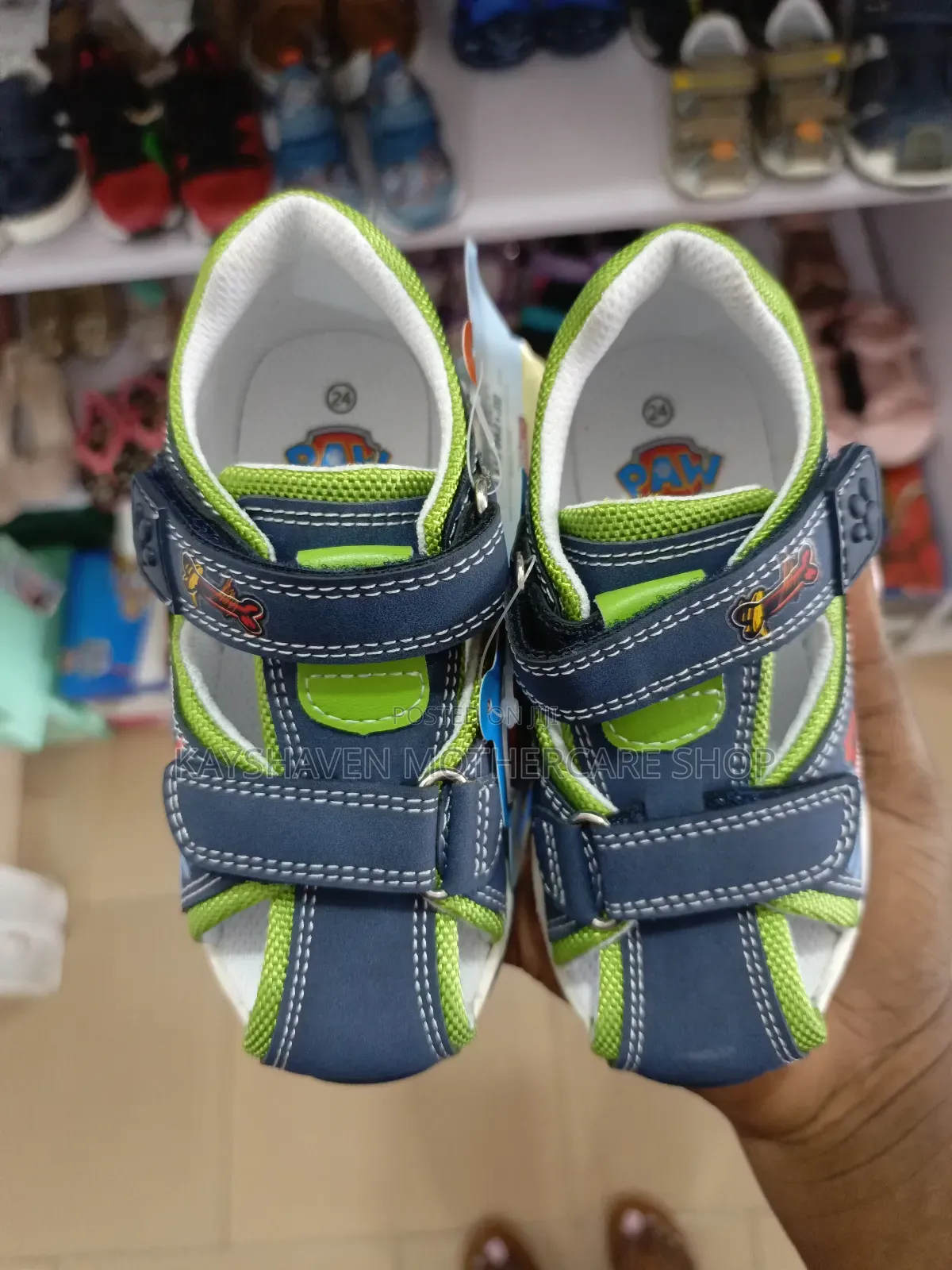 Paw Patrol Boy's Sandals Size 7/24 and 8/25
