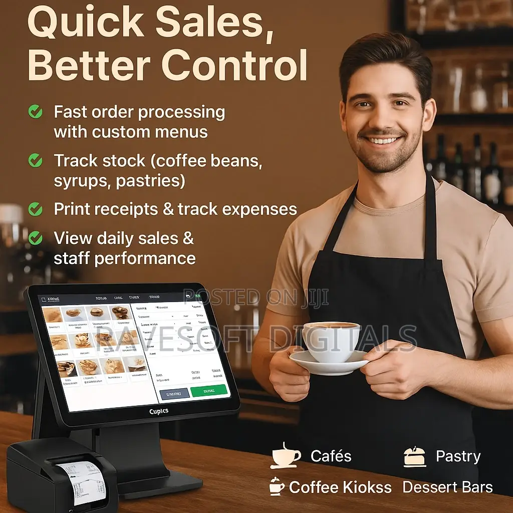 Coffee Shop Pos – Quick Sales, Better Control