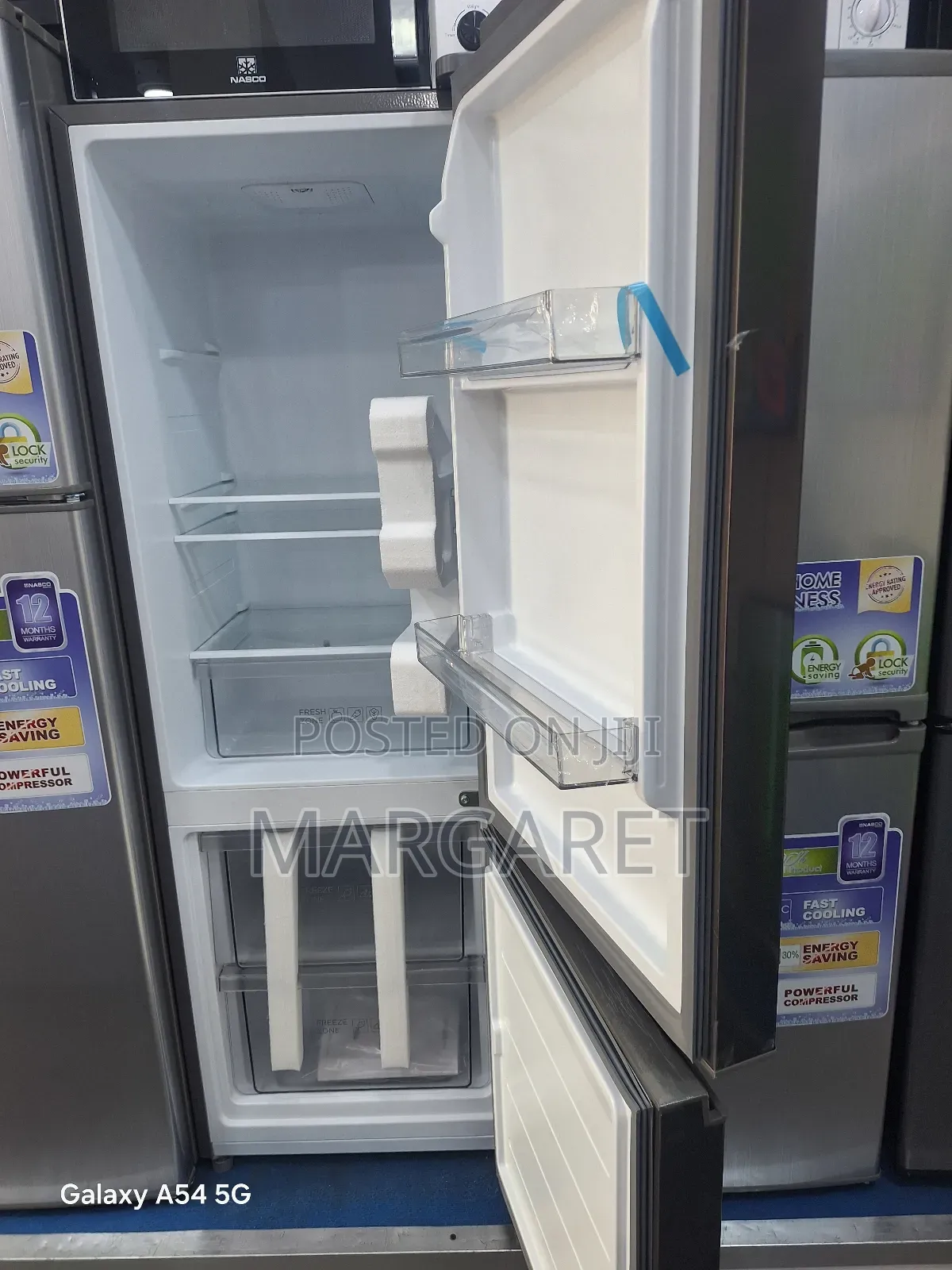 Cute TCL 163 Litters Double Door Fridge