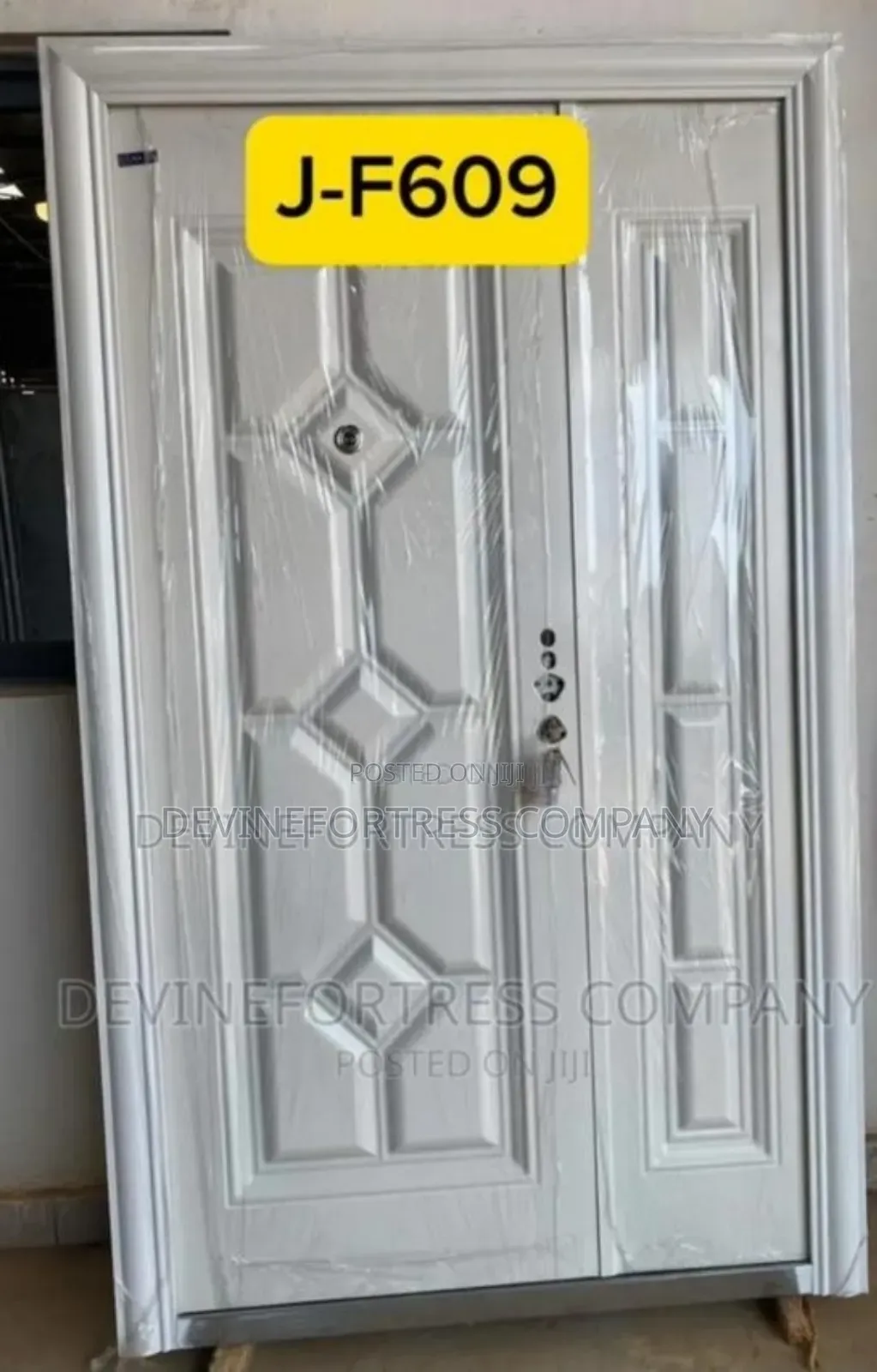 Quality Jiajia Security White Door One N Half