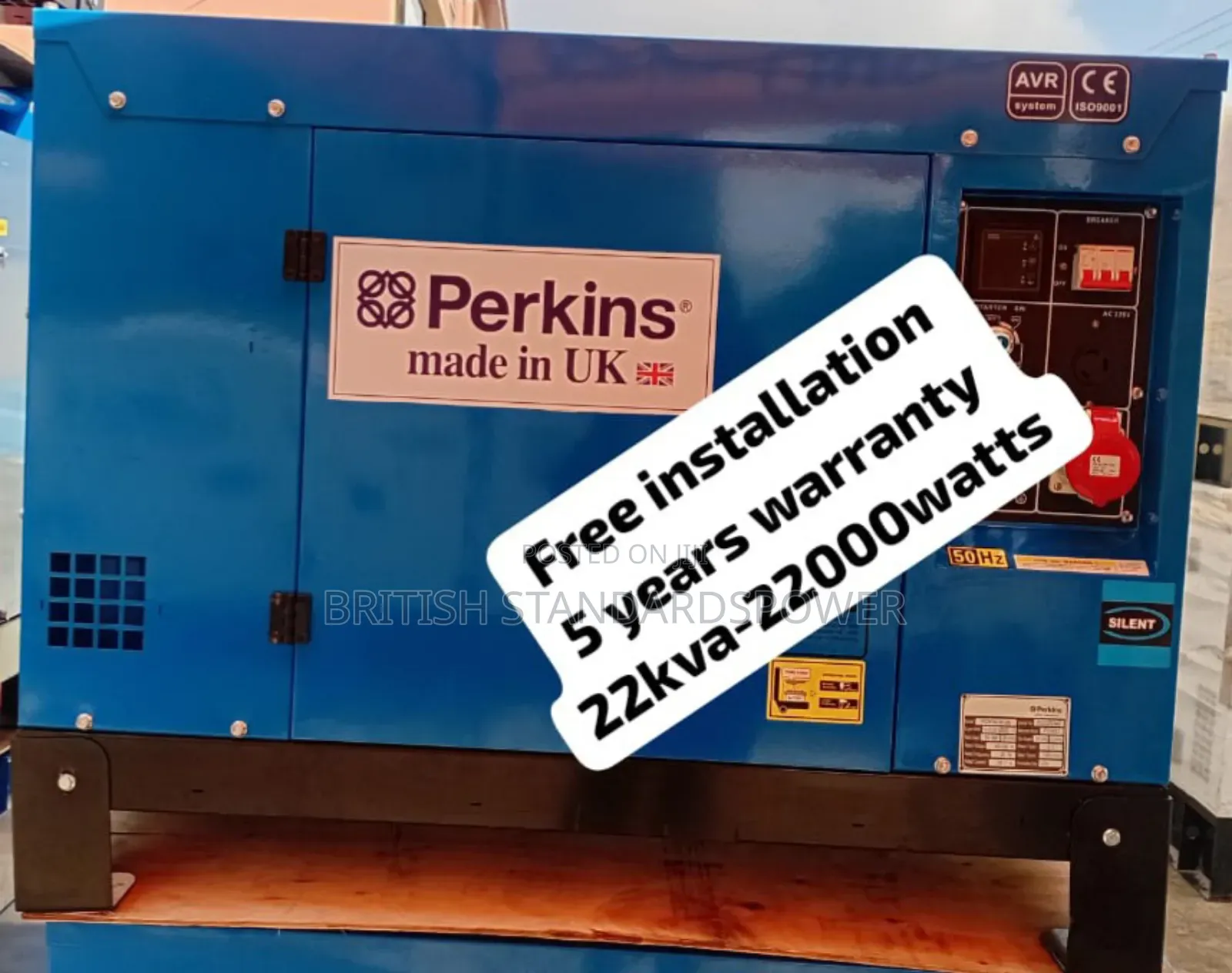 Frugal Fuel Use 22kva Silent Diesel Generator