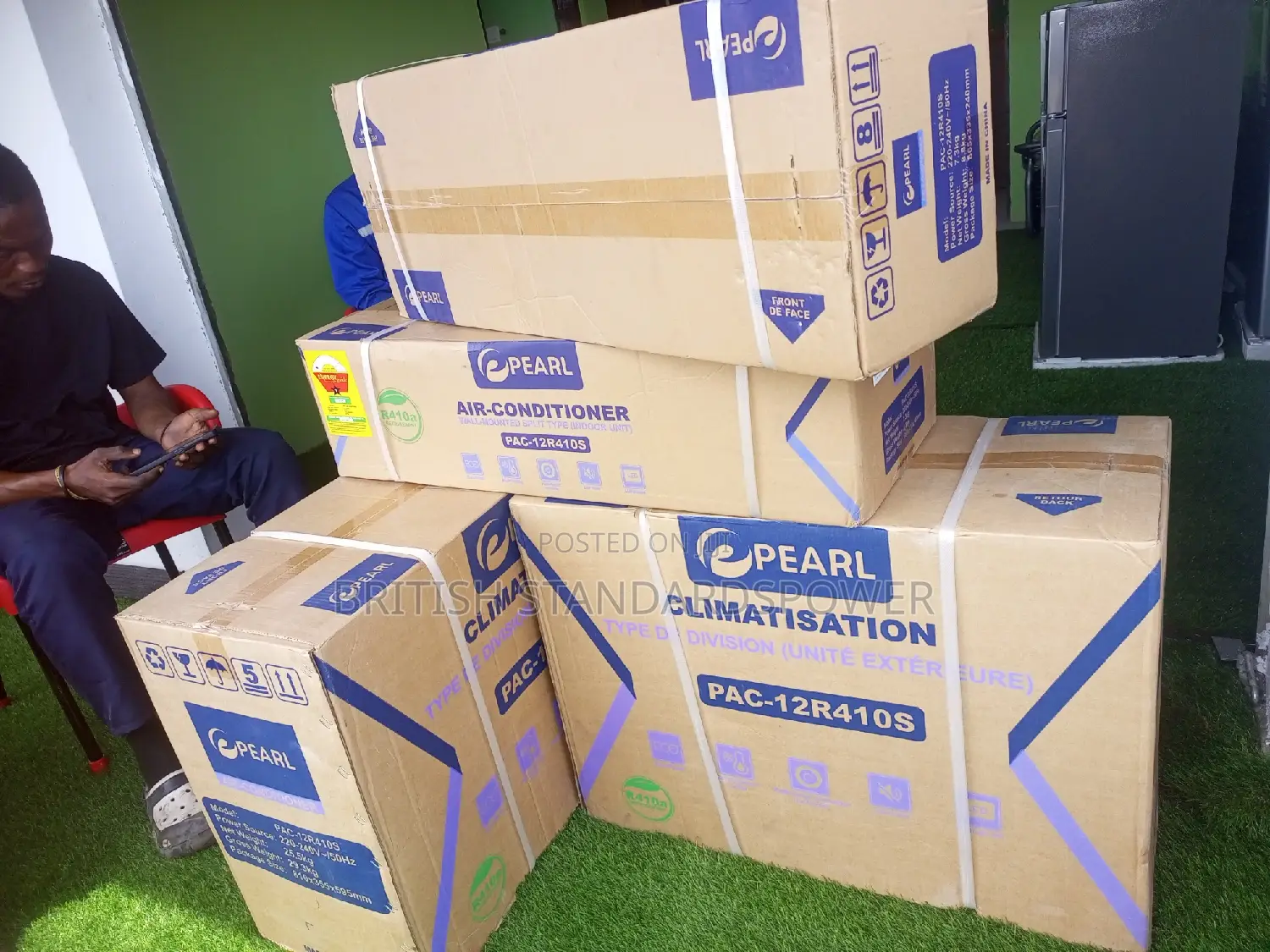 Fast Cooling Room Air Condition Pearl Split Type 1.5hp Pearl