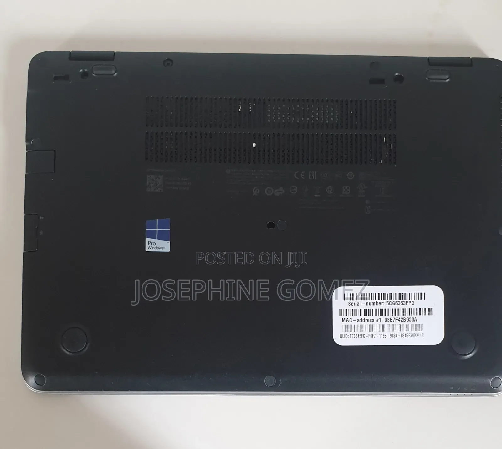 Laptop HP EliteBook 840 G3 8GB Intel Core I5 SSD 256GB