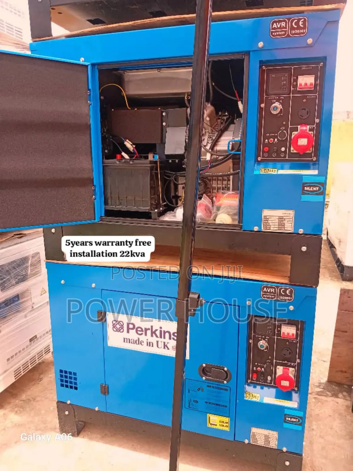Hub Zenith 22kva Perkins Diesel Generator 22kva Perkins