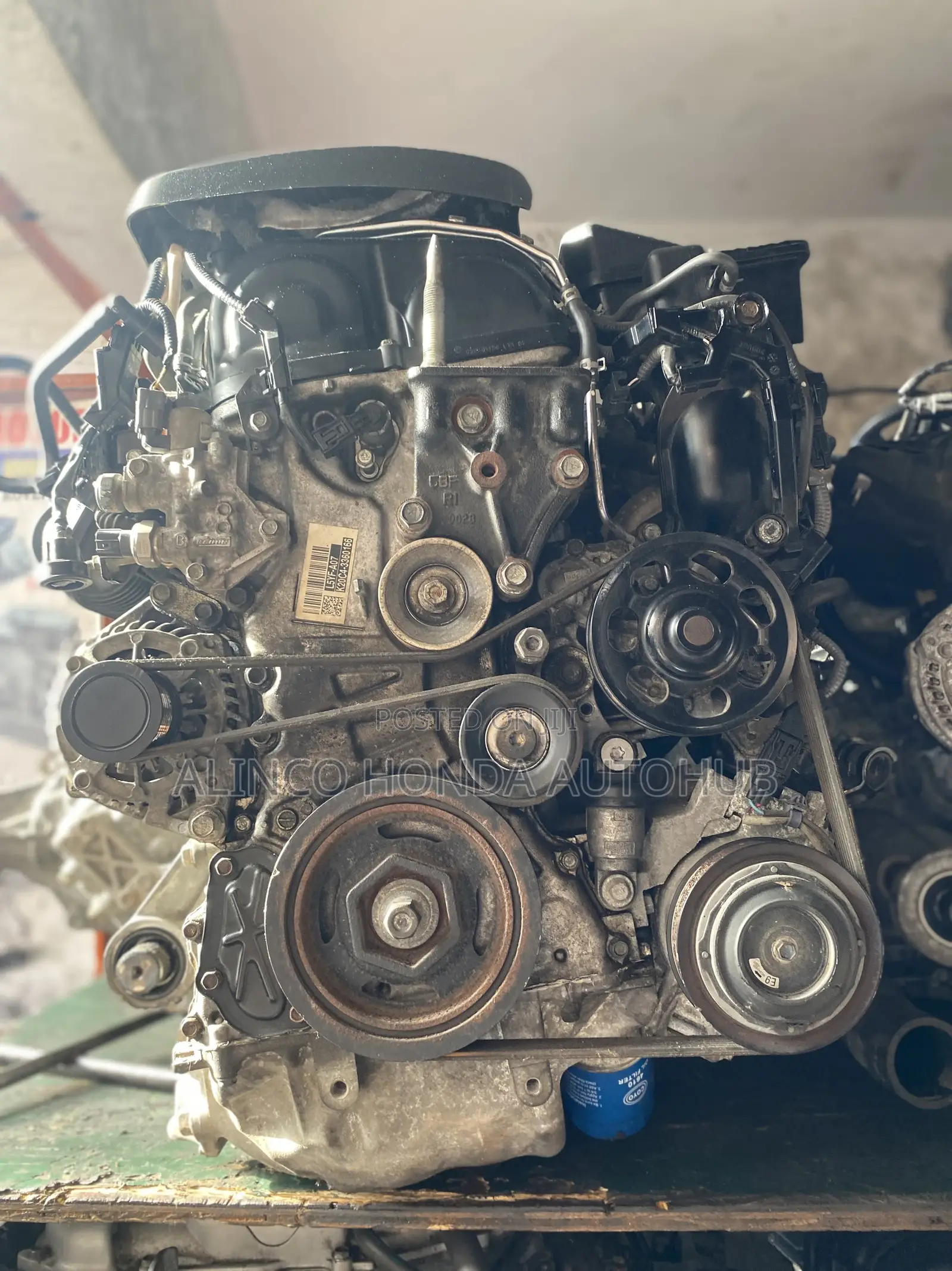 Honda Accord 2020 2.0t Complete Engine