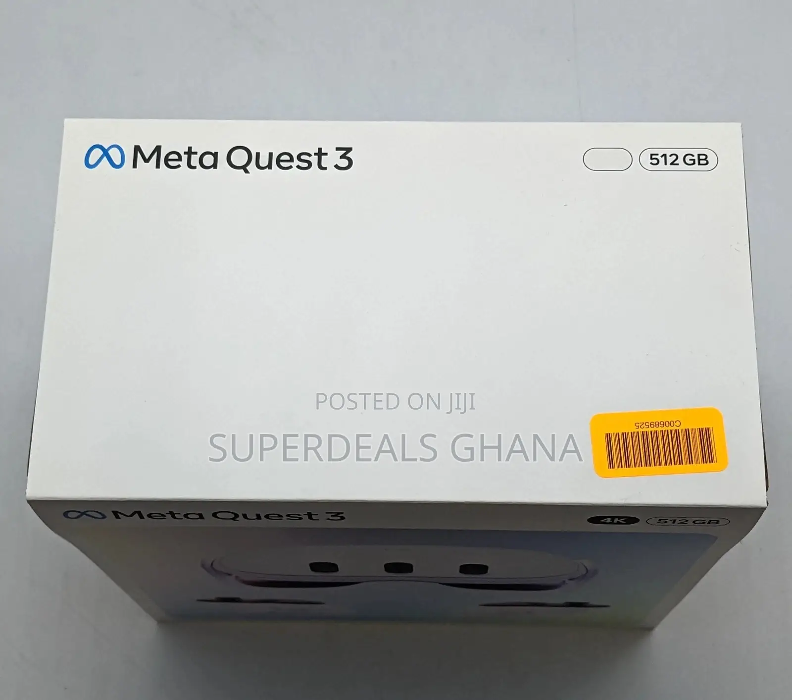 Meta Quest 3 Mixed Reality Headset 4k 512gb Whit