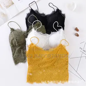 Sexy Lace Lingerie With Bra / Ladies Passed Vest