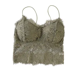 Sexy Lace Lingerie With Bra / Ladies Passed Vest
