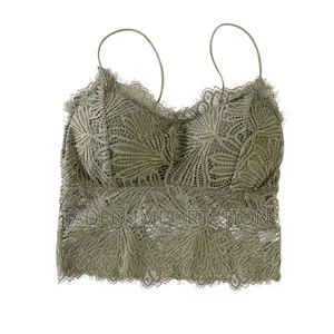 Sexy Lace Lingerie With Bra / Ladies Passed Vest
