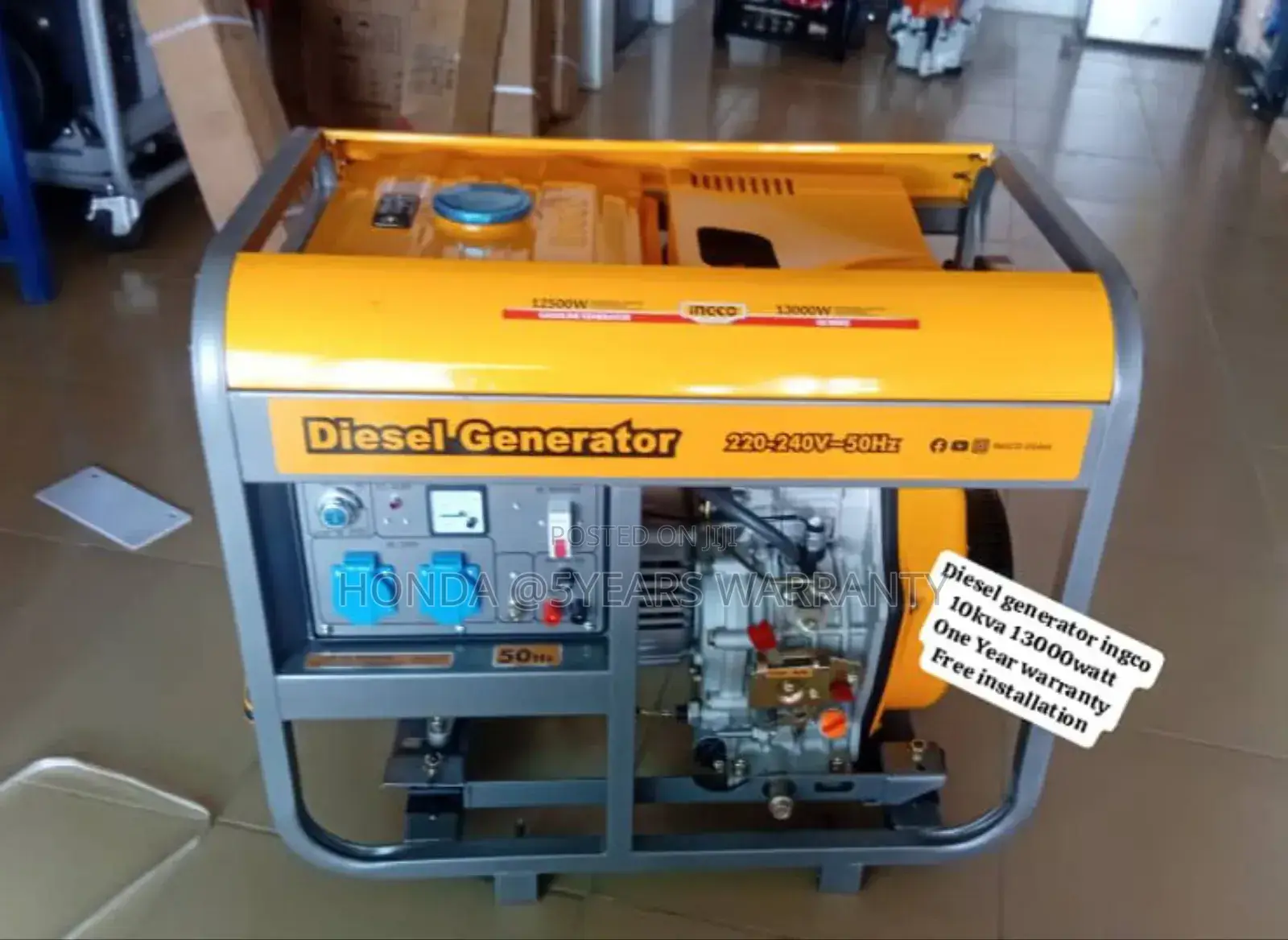 Empower Your Energy Needs With Ingco 10kva 13000watt Diesel