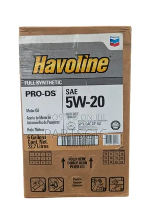 Havoline Full Synthetic 5w 20 Motor Oil -22.7l