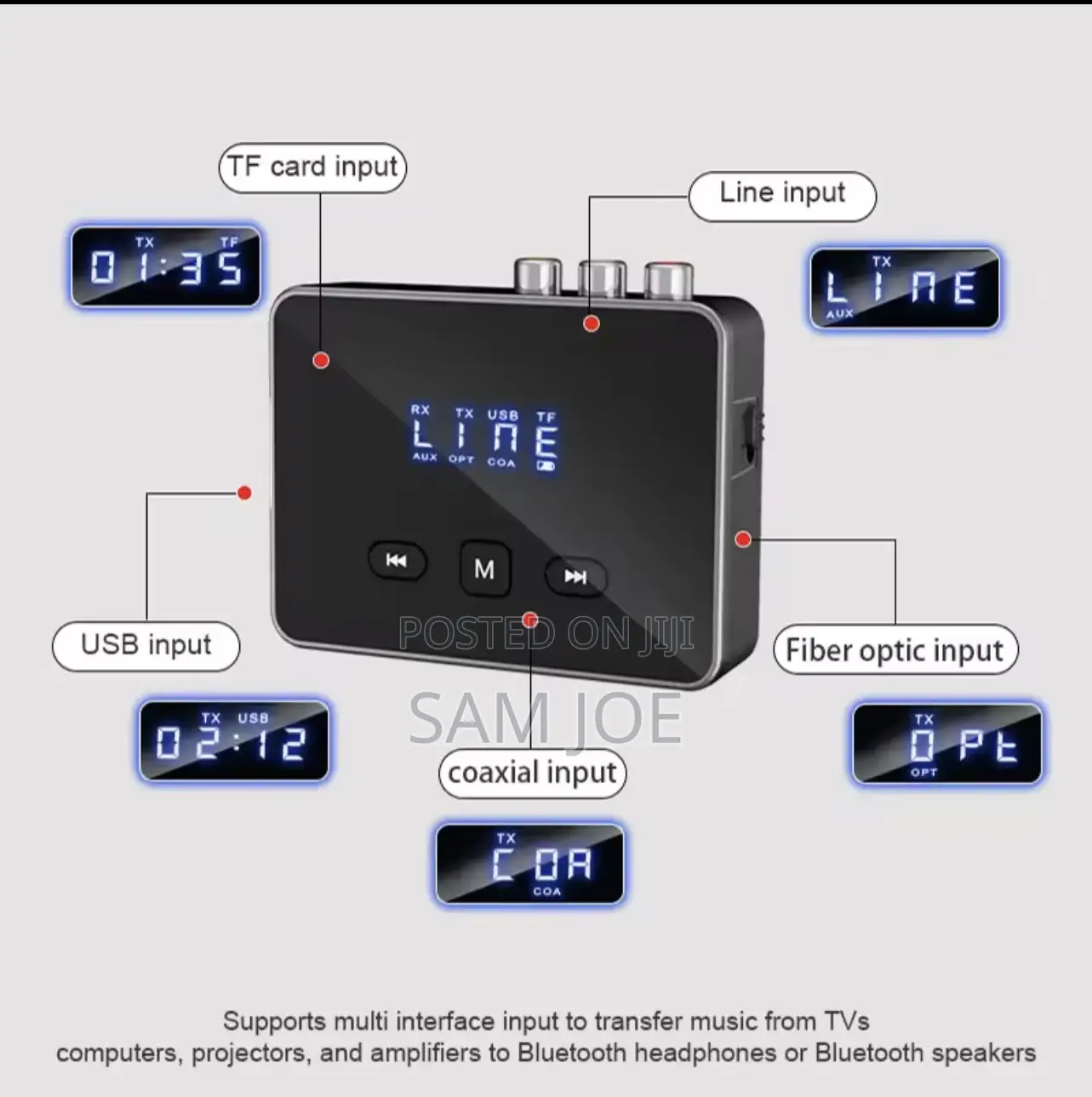 Bluetooth 5.3 Receiver Transmitter