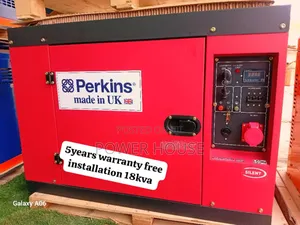 Hub Omega Console Diesel Generator 18kva Perkins 18kva