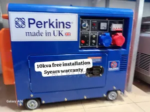 Vortex Edge Perkins 10kva 13000watt Diesel Generator