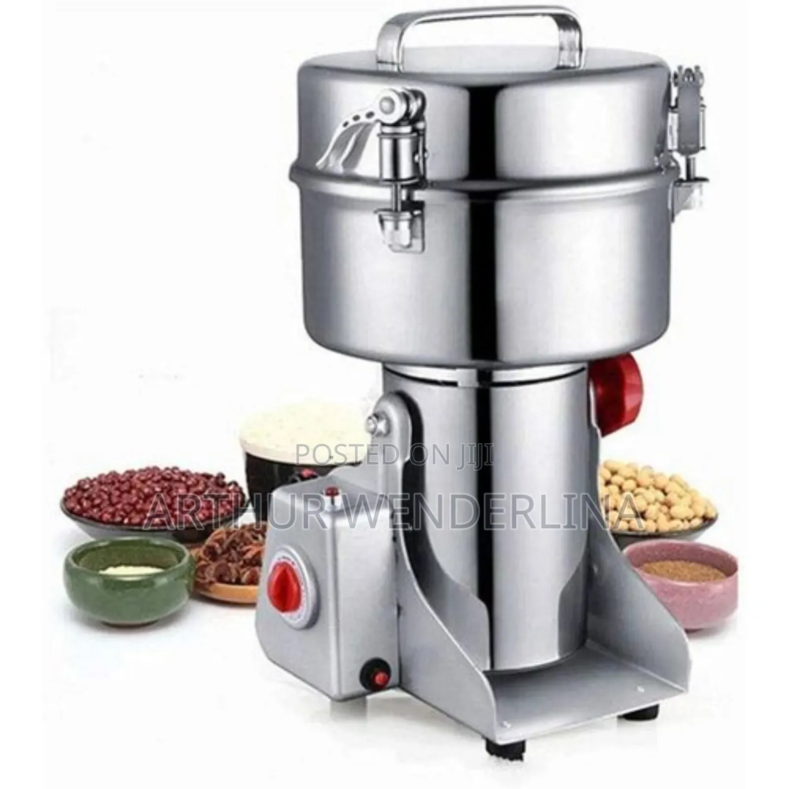 Ririhong 2000gcommercial Spices,Grain,Mill Electric Grinder