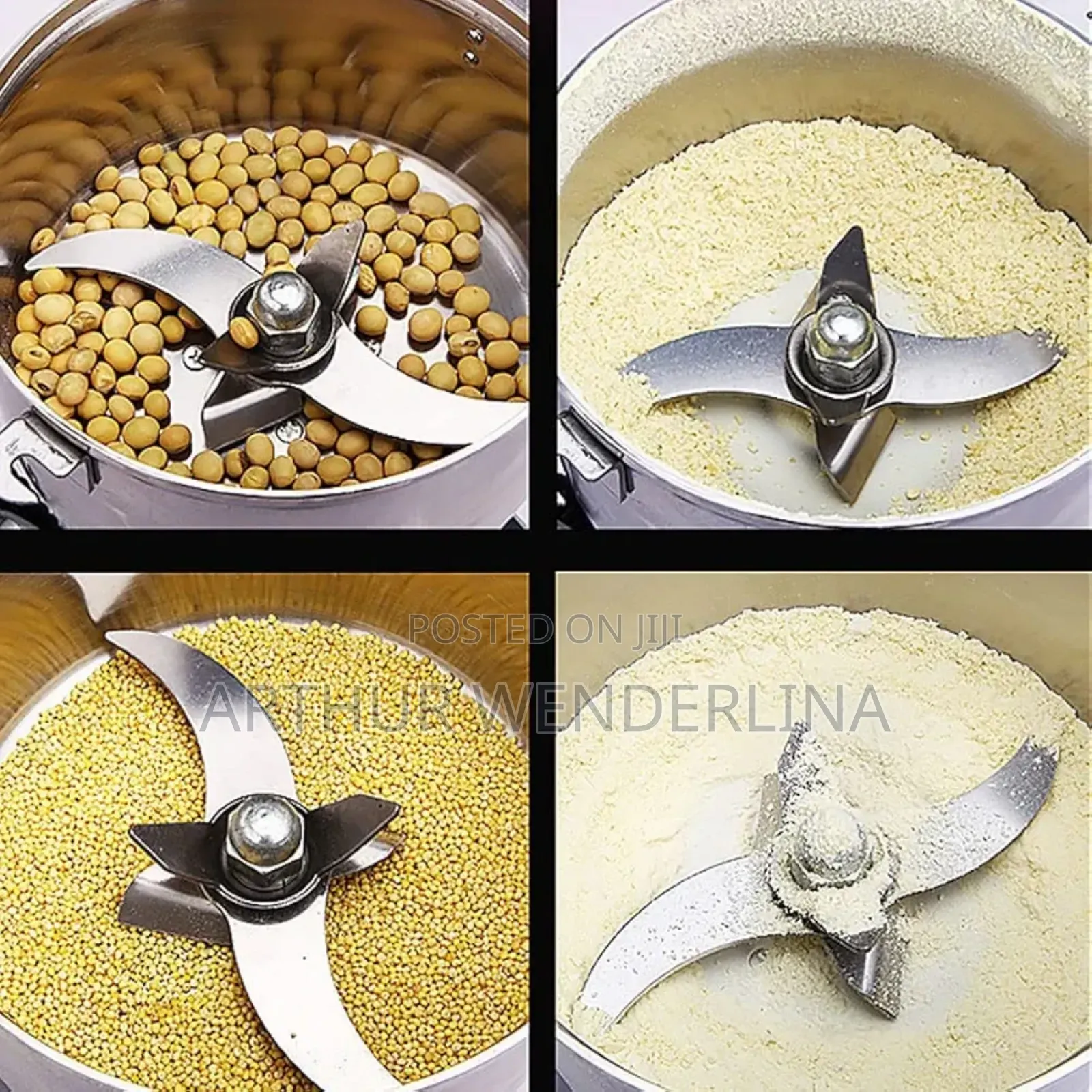 Ririhong 2000gcommercial Spices,Grain,Mill Electric Grinder