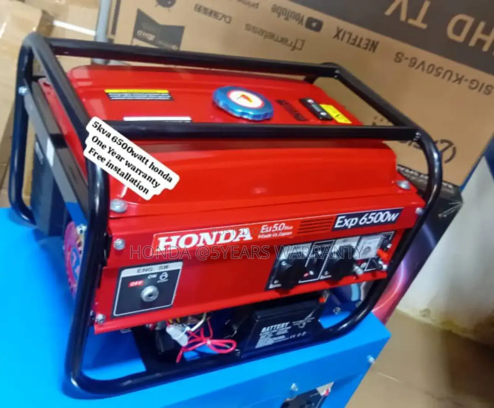 Efficient Energy Matters Honda 5.0kva 6500watt Petrol 5.0kva