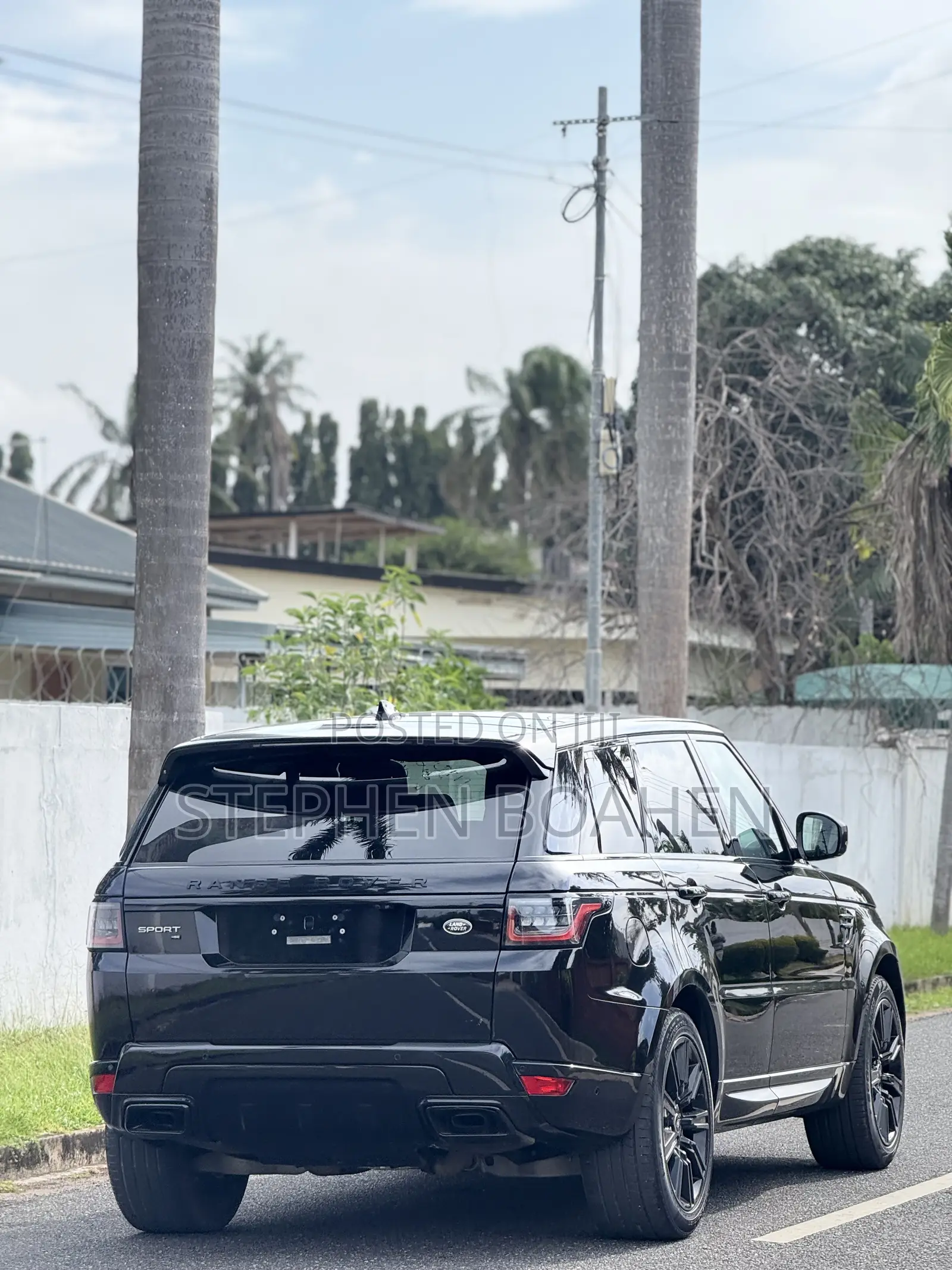 Land Rover Range Rover Sport 2020 Black