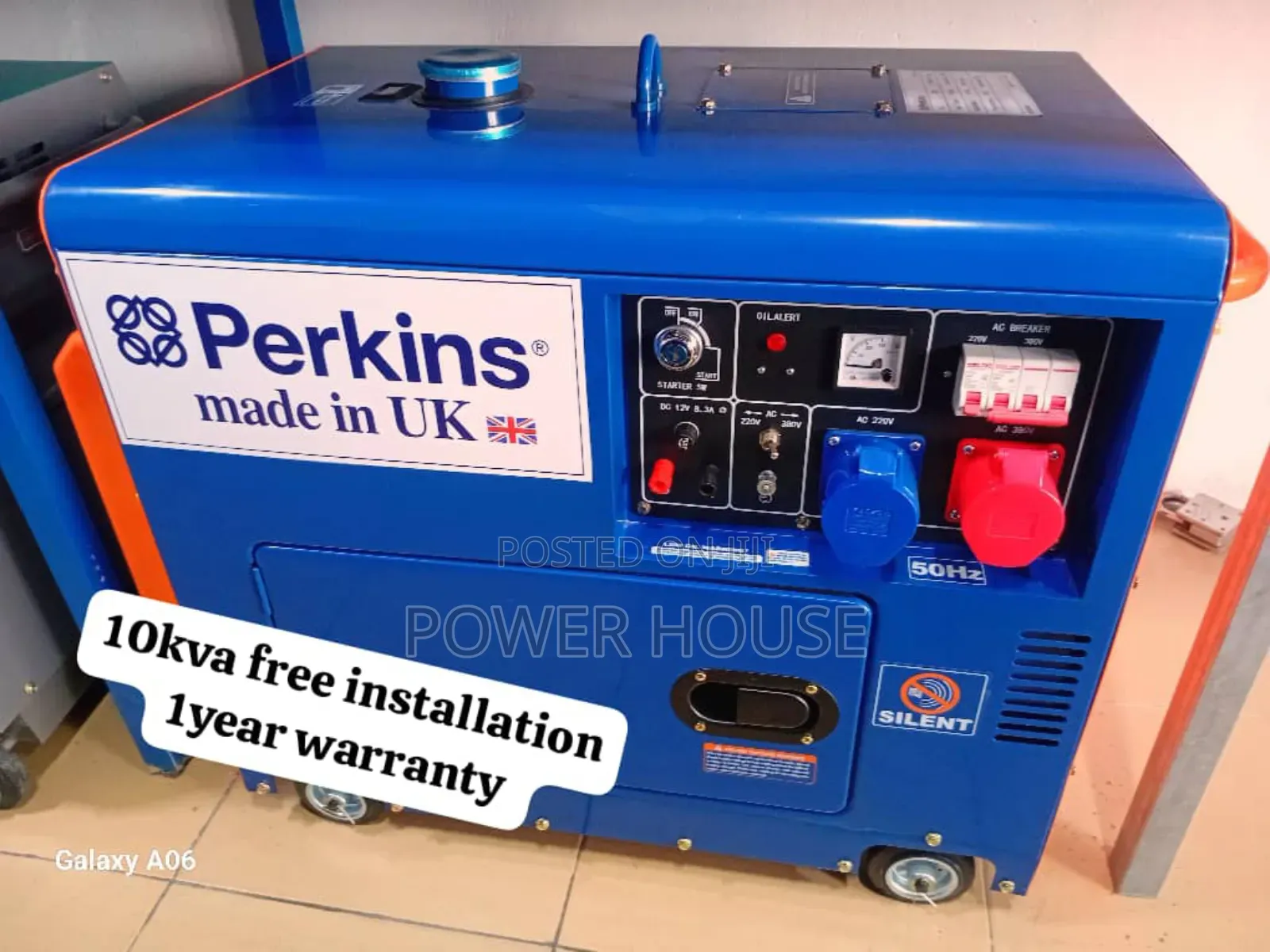 Hub Prestige 13000watts Perkins Diesel 10kva Generator 10kva