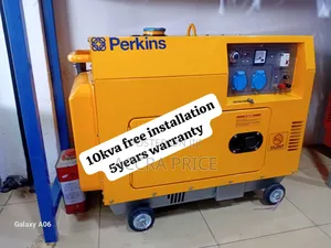 Vortex Watt Perkins 10kva 13000watt Diesel Generator 10kva
