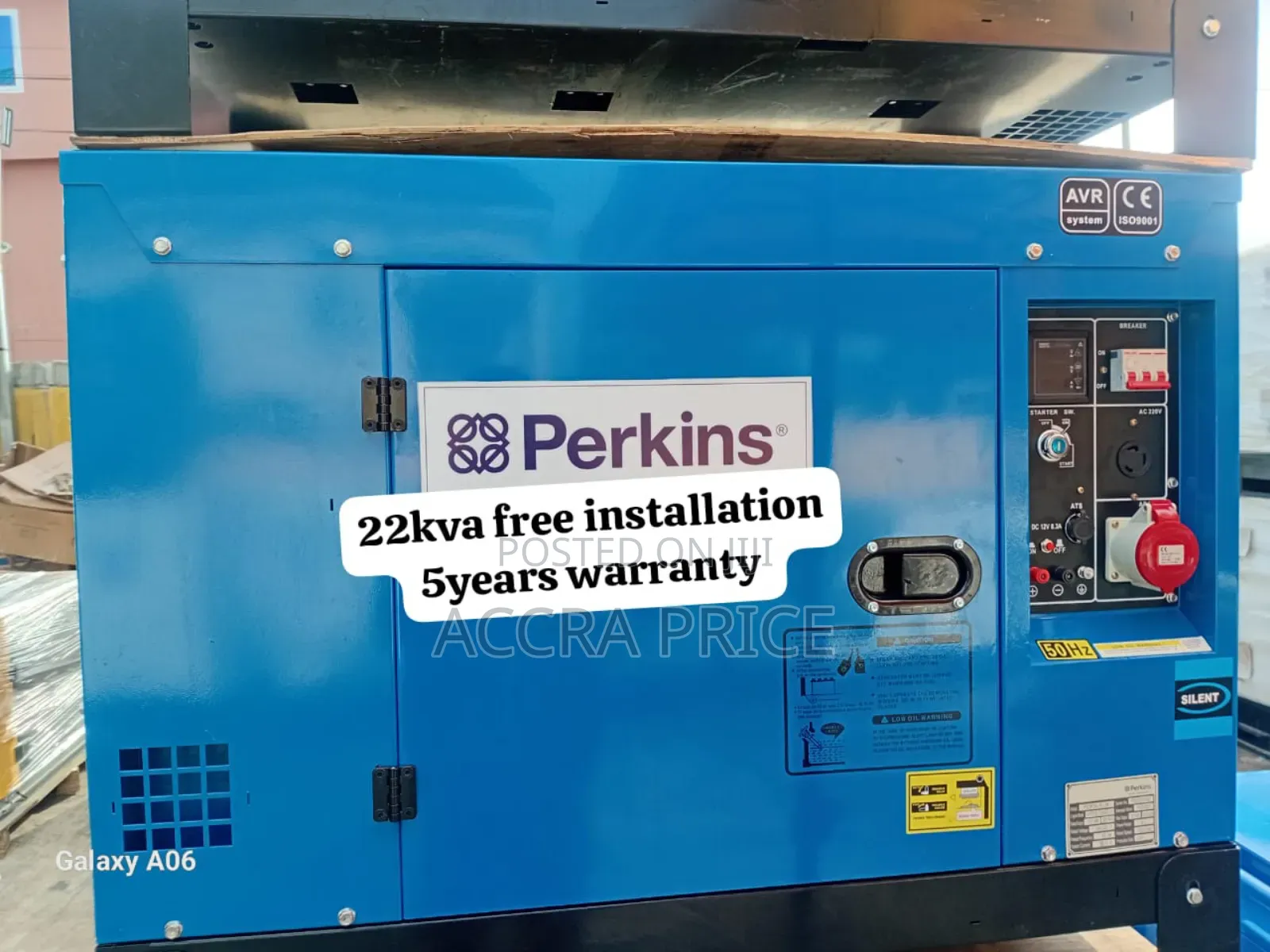 Aether Grid X Perkins 22kva Diesel Generator 22kva Diesel