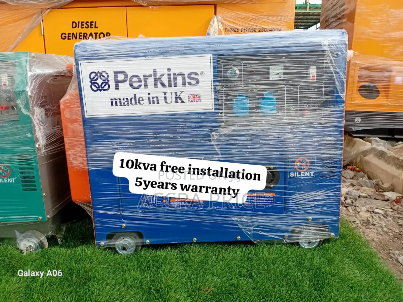 Quantum Well Deserved Perkins 10kva Diesel 13000watts Diesel