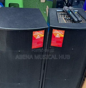 Jac- Active Speaker Pair With Two Microphone