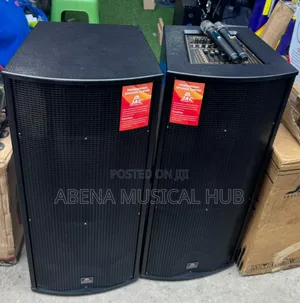 Jac- Active Speaker Pair With Two Microphone
