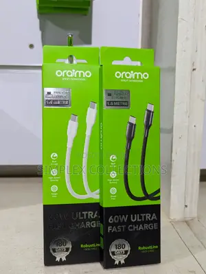 Photo - Oraimo Robustline 60w Type-c To Type-c Cable