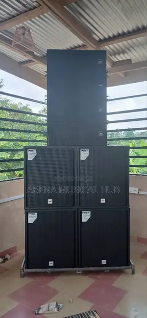 Photo - Jac- Speaker Single Bass 2 Pair With Inches Arrays 2 Pair