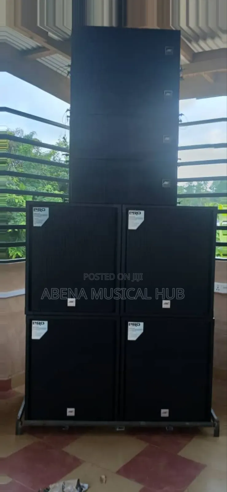 Jac- Speaker Single Bass 2 Pair With Inches Arrays 2 Pair