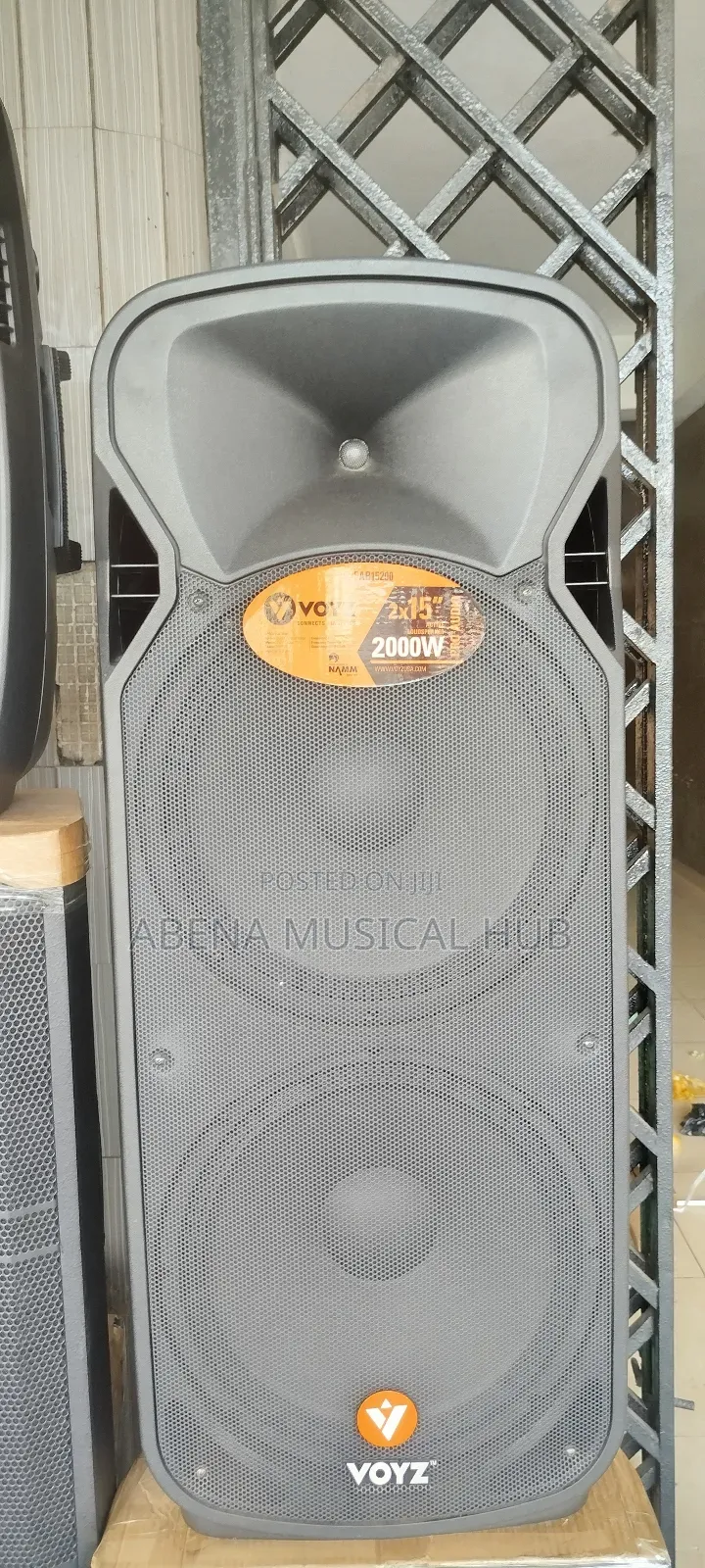 Voxy Rechargeable Bluetooth Speaker With Two Mic Speaker