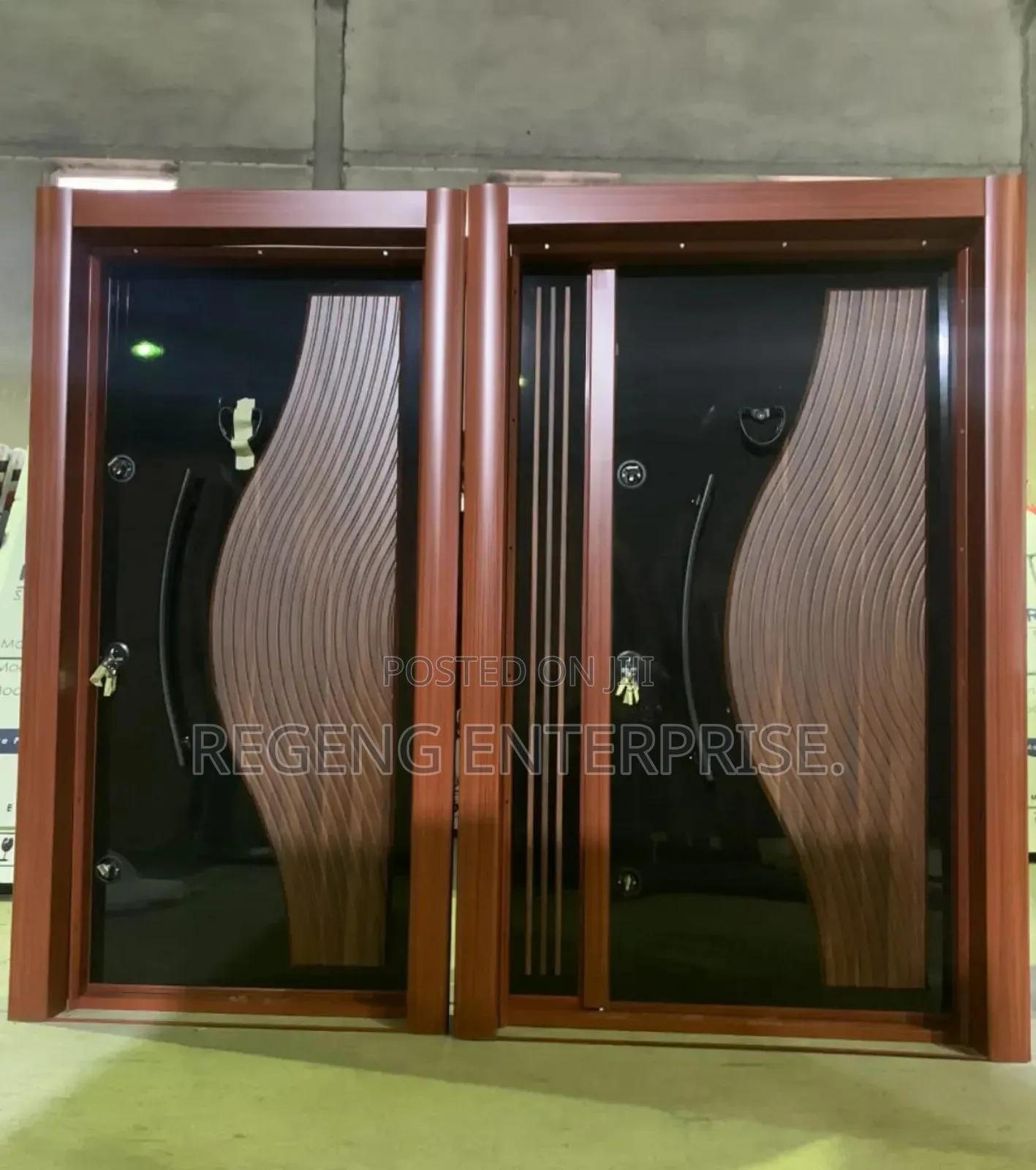 Durable Exclusive Security Door (4) Feet