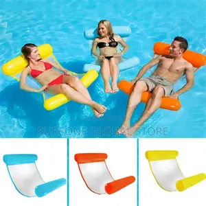 Summer Inflatable Foldable Floating Row Swimming