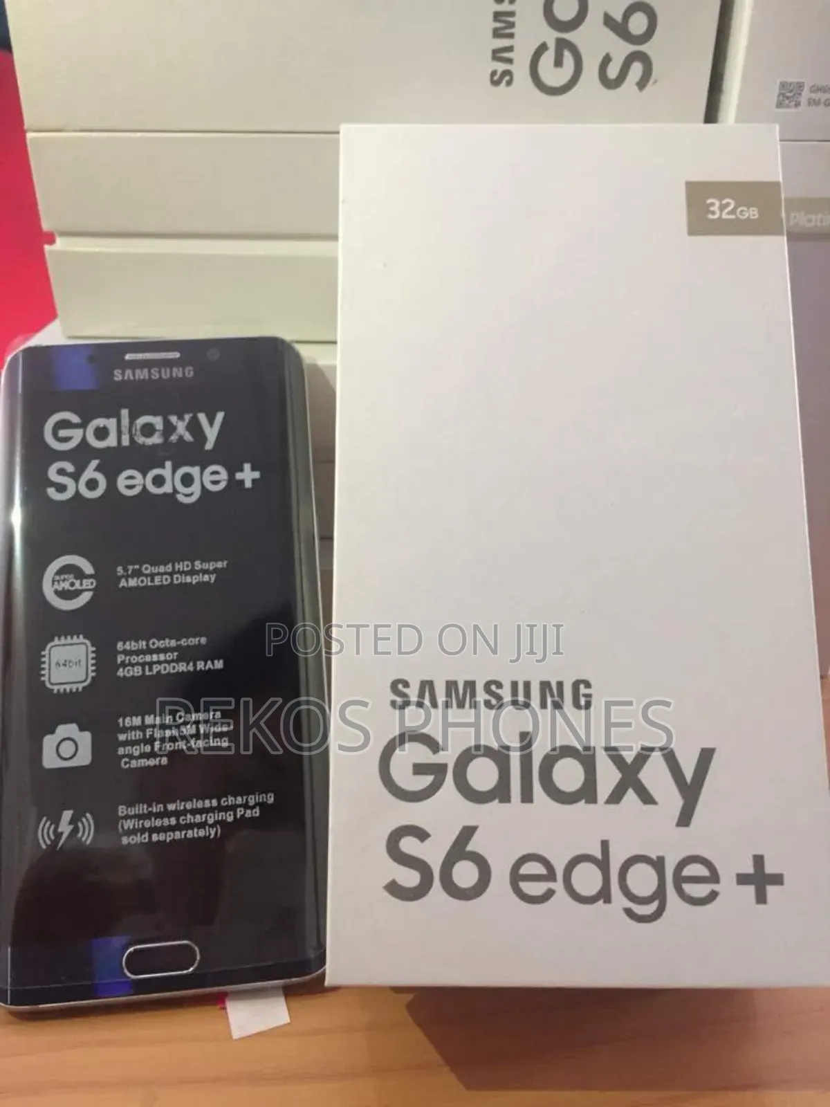 New Samsung Galaxy S6 Edge Plus 32 GB Gold