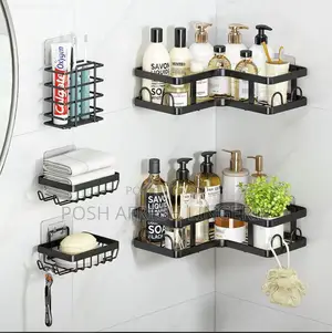 5 in 1 Shower Caddy Bathroom Corner Rack