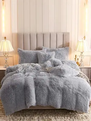 Fur Fluffy Duvet Bedsheet Sets